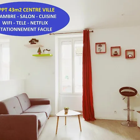 La Mimi, Grand T2 Hyper Centre Ville Fontenay-le-Comte Exterior photo